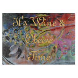 ぶどうデザインカッティングボードワインチーズタイム カッティングボード