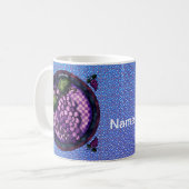 ぶどうファンシース コーヒーマグカップ (正面左)