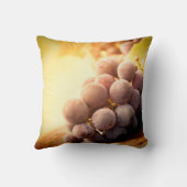 ぶどうプリント装飾装飾用クッション クッション (裏面)