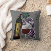 ぶどうボトル クッション (ブランケット)