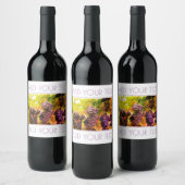 ぶどうワインラベル ワインラベル (ボトル)