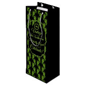 ぶどうワイン抱き枕 ワインギフトバッグ (裏面アングル)