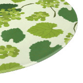 ぶどう及びぶどう葉の模様 カッティングボード (角)