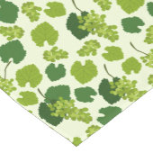 ぶどう及びぶどう葉の模様 ショートテーブルランナー (コーナー)