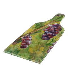 ぶどう収穫 カッティングボード