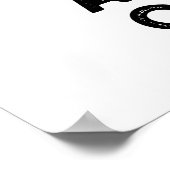 ぶどう得ワインパおもしろいン好きだ ポスター (角)