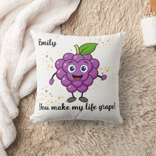 ぶどう枕 クッション (ブランケット)