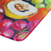 ぶどう果実の美しい絵画混合物。買今 カッティングボード (角)