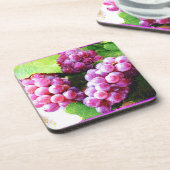 「ぶどう果樹」かわいい写真。買今 コースター (左側)