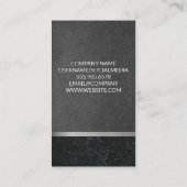 ぶどう樽ワインボトルワインステイン 名刺 (裏面)