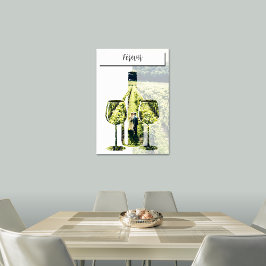 ぶどう畑の永遠の愛、カスタムステンシル写真 ポスター