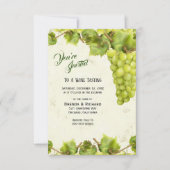 ぶどう畑 招待状 (正面)