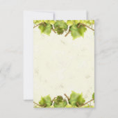 ぶどう畑 招待状 (裏面)