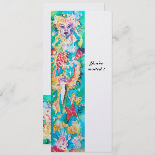 ぶどう童話5メタリックアイス 招待状 (正面/裏面)