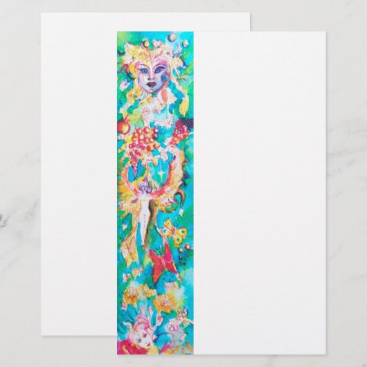 ぶどう童話 便箋 (正面/裏面)