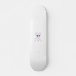 ぶどう紫、ぶどう、蜂蜜の花飾り スケートボード