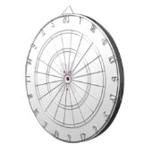 ぶどう紫、ぶどう、蜂蜜の花飾り ダーツボード (正面右)