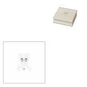 ぶどう紫、ぶどう、蜂蜜の花飾り ラバースタンプ (押印)