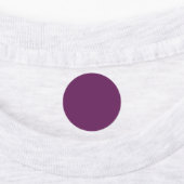 ぶどう紫(無地の色) ラベル (貼付)