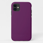 ぶどう紫 Case-Mate iPhoneケース (裏面)