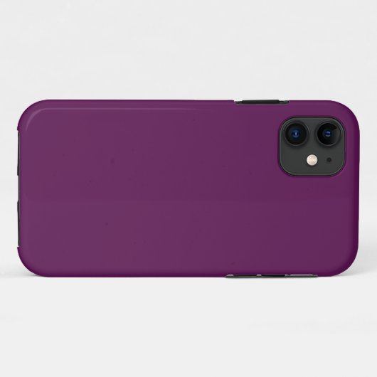 ぶどう紫 Case-Mate iPhoneケース (裏面(横))