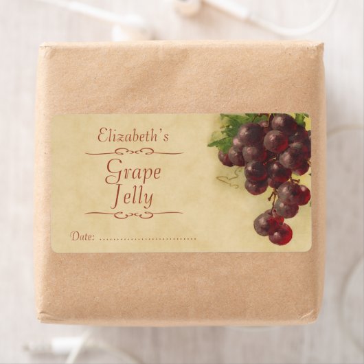 ぶどう缶詰ラベル ラベル (インサイチュ)