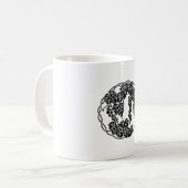 ぶどう輪 コーヒーマグカップ (正面左)