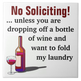 ぶどう酒をあなたは落とさない限り勧誘をしない タイル