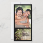 ぶどう離れズ結婚ビネヤードサンキュー サンキューカード (正面)