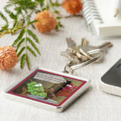 ぶどう離婚おもしろい キーホルダー (側面)