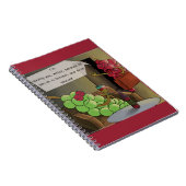 ぶどう離婚おもしろい ノートブック (右側)