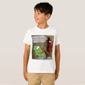 ぶどう離婚おもしろい Tシャツ (正面フル)