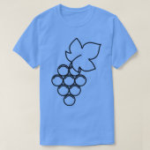 ぶどう1 Tシャツ (デザイン正面)