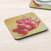 「ぶどう」かわいい写真。買今 コースター (左側)