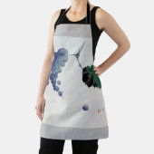 ぶどう・ねずみ渡辺聖亭 エプロン (インサイチュ)