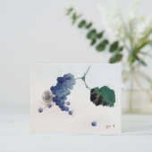 ぶどう・ねずみ渡辺聖亭 ポストカード (スタンド正面)