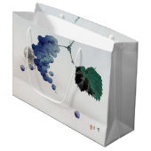 ぶどう・ねずみ渡辺聖亭 ラージペーパーバッグ (正面アングル)