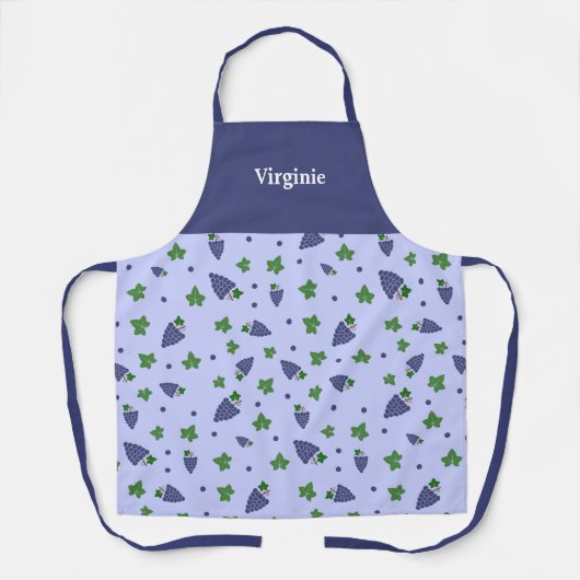 ぶどう エプロン (正面)