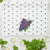 ぶどう キッチンタオル (折り畳み)