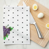 ぶどう キッチンタオル (四つ折り)