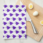 ぶどう キッチンタオル (四つ折り)