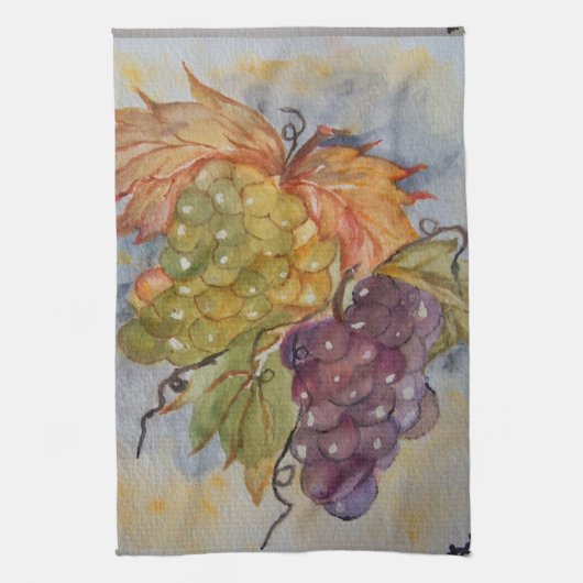 ぶどう キッチンタオル (縦)