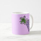 ぶどう コーヒーマグカップ (正面右)