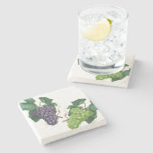 ぶどう ストーンコースター (横)