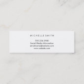 ぶどう | ブドウ畑 スキニー名刺 (裏面)