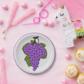 ぶどう ペーパープレート (パーティー)