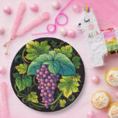 ぶどう ペーパープレート (パーティー)
