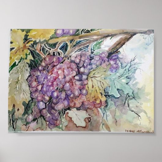 ぶどう ポスター (正面)