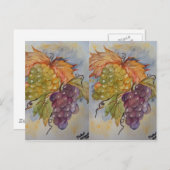 ぶどう ポストカード (正面/裏面)
