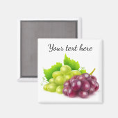 ぶどう マグネット (正面/裏面)